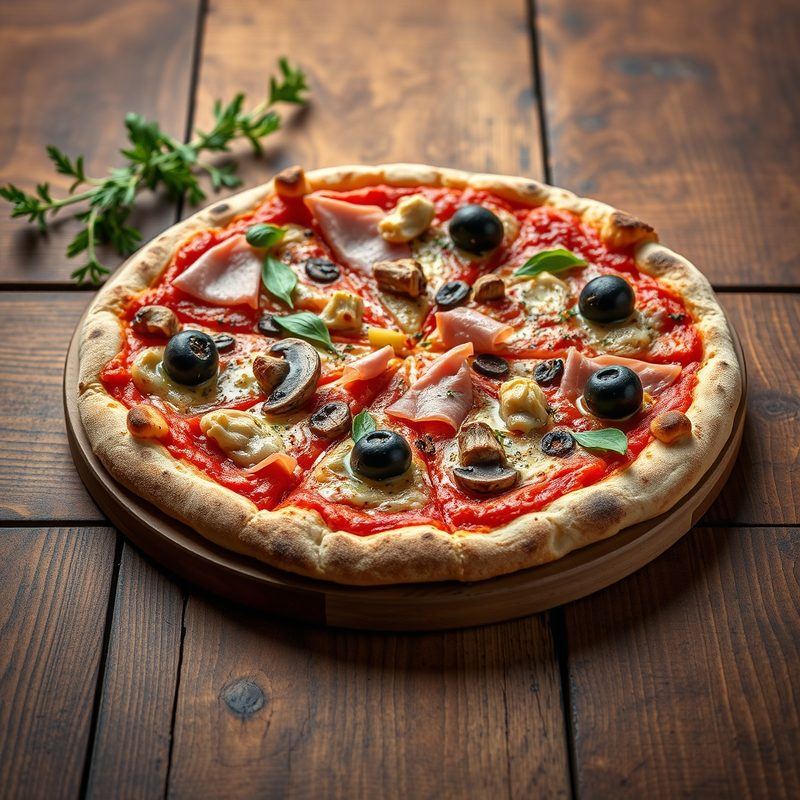 Pizza capricciosa